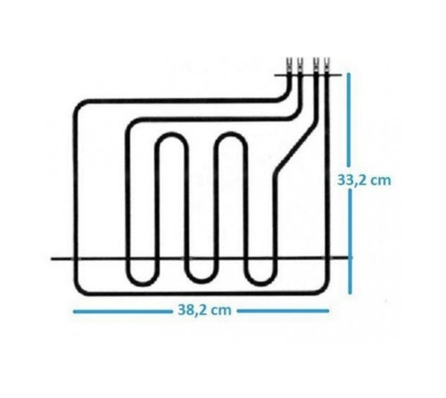 Resistenza superiore grill