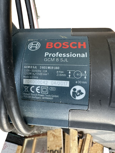 Bosch gcm sjl seghetto - bosch,