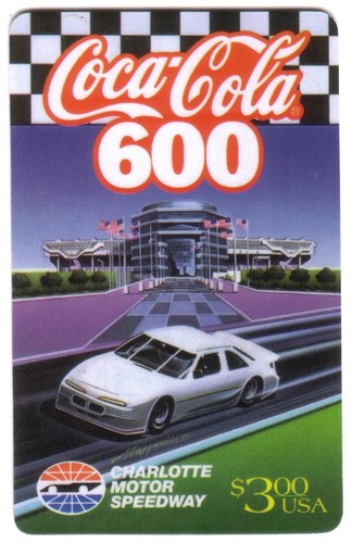 Charlotte motor speedway - €3.,