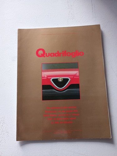 Rivista alfa romeo - alfa,