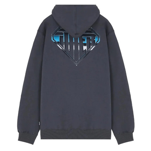Felpa iuter metal logo - metal,