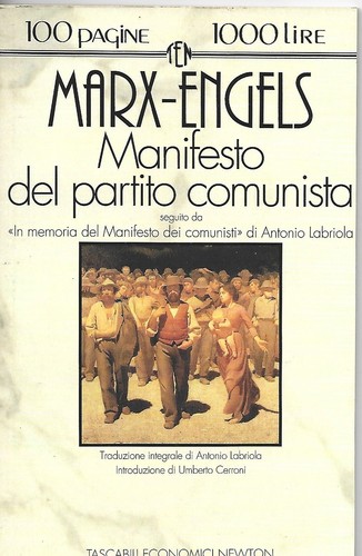 Marx engels manifesto del - marx,