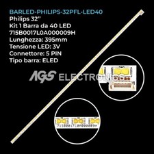 BARRA STRIP 40 LED TV PHILIPS