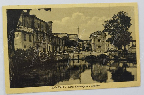 An874 cartolina venafro corso - cartolina,