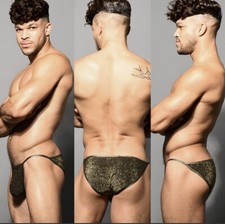 slip andrew christian glam euro flex’ slip medio quasi nudo 