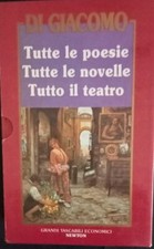 3 Volumi S. Di Giacomo Poesie