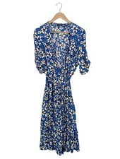 KOOKAI Abito avvolgente Donna Abito Taglia IT 46 blu stile casual