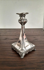 Elegante portacandela, candeliere sheffield h cm.21