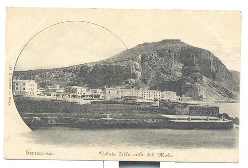 Cartolina terracina fp non - terracina,