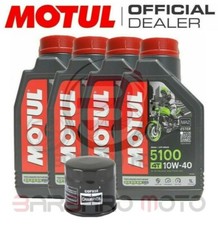 Tagliando SUZUKI Burgman 650 Executive 2014 2015 2016 MOTUL 5100 + filtro olio