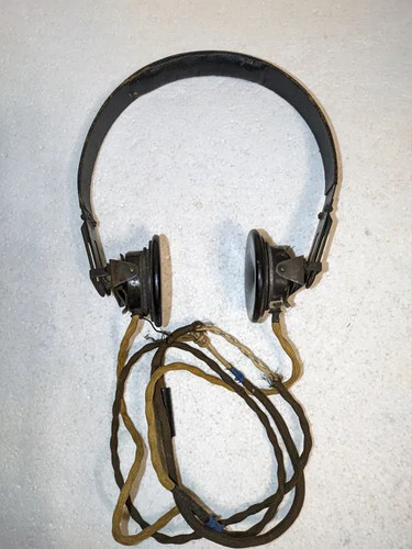 Ww2 cuffie radio tanker - radio,