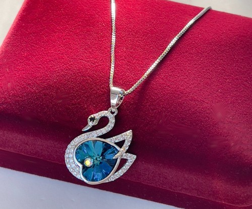 Collana lusso cigno cuore - lusso,