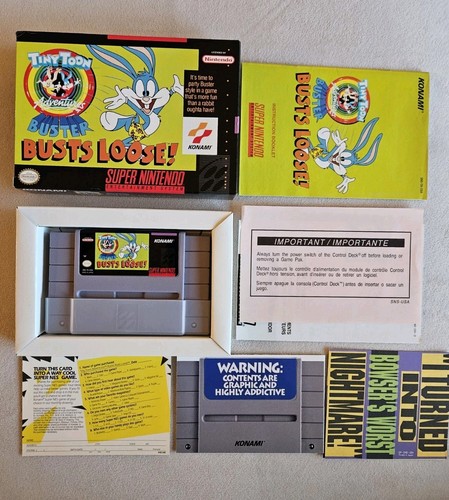 Buster busts loose snes - busts,