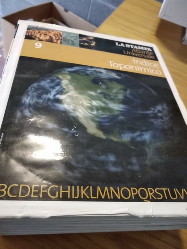 Stampa atlante universale - la, stampa..