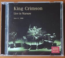 KING CRIMSON - Live In Warsaw June 11. 2000 -  2 CD - COME NUOVO