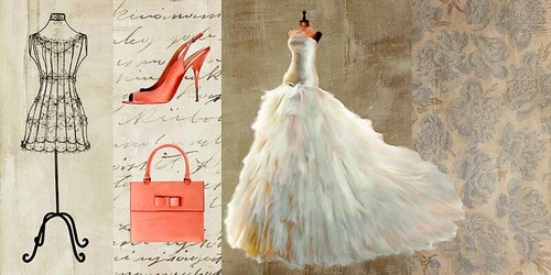 Quadro abbigliamento donna - quadro,