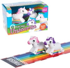 Wind Up Racing Unicorns Rosa