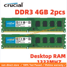 CRUCIAL DDR3 1333 MHz 8 GB 2 x
