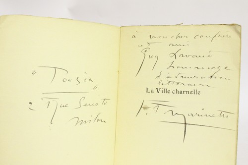 Filippo tommaso marinetti - tommaso,