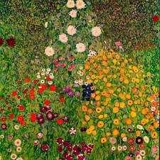 GUSTAV KLIMT dipinto olio su