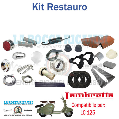 Kit restauro lambretta 125 - restauro,
