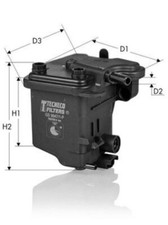 FILTRO GASOLIO C2 C3 FIESTA V