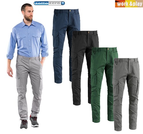 Pantalone lavoro slim - pantalone,