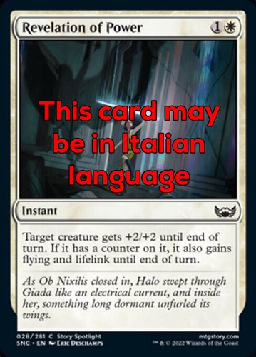 Mtg revelation power - 4x, of