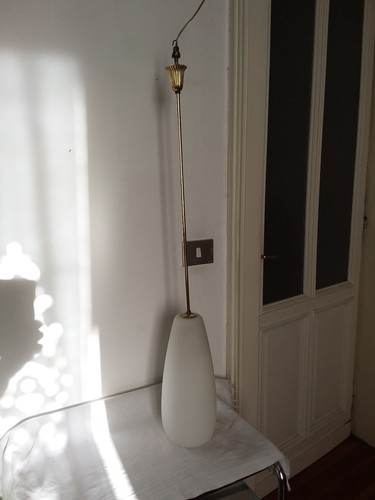 Lampadario vetro soffiato - vetro,