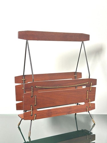 Portariviste vintage legno - portariviste,