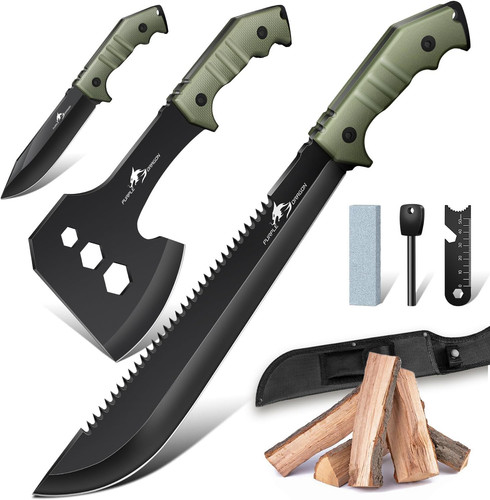 Set coltelli grandi ascia - di,