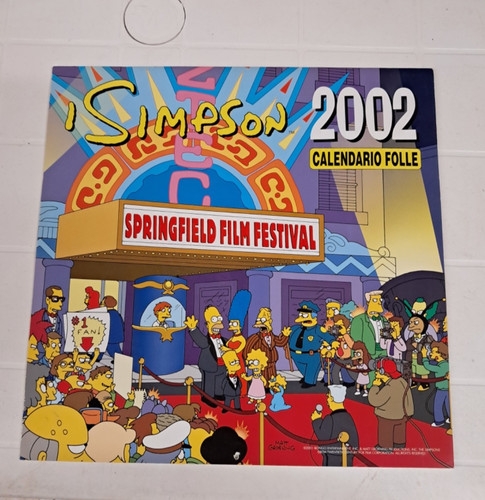 Calendario the simpson 2002 - the,