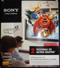 SONY KIT 3D 2 OCCHIALI ACTIVE