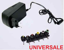 Alimentatore universale caricabatterie 30W trasformatore 220V a 3 4.5 6 7.5 9 12