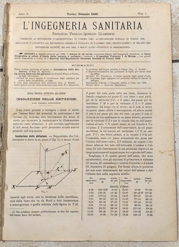 1899 ingegneria sanitaria - 1899,