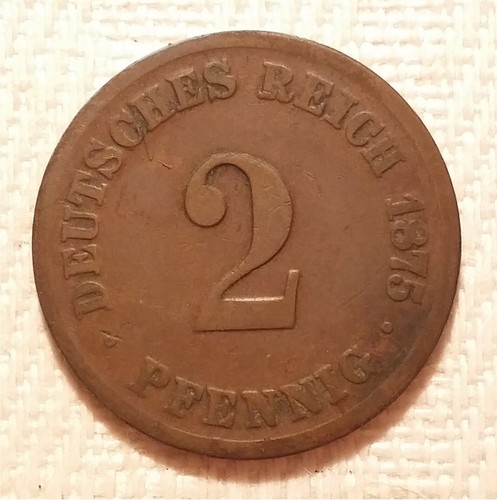 Pfennig reich tedesco 1875 - reich,