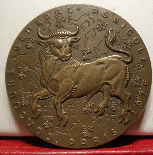 Medaglia arte bronzo - medaglia, 1976