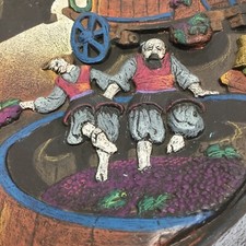 LA VENDEMMIA IN SARDEGNA TONINO LOI “CERAMICA SARDA” CON FIGURE IN ALTO RILIEVO