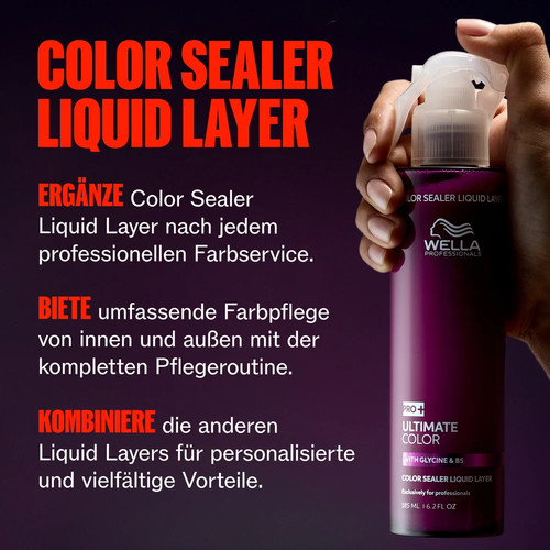Wella ultimate color - color, sealer
