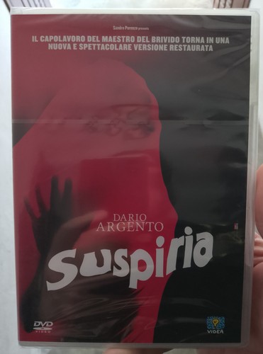 Dvd suspiria dario argento - dvd,