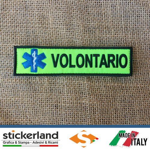 Toppa toppe patch volontario - toppe,