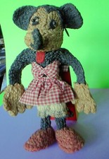 ANTIQUE DISNEY DOLL MINNIE MOUSE CHARACTER  TOYS MICKEY TOPOLINO LENCI STEIFF