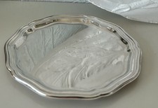 Piatto in argento vassoio