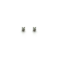 Orecchini Damiani Luce 20000631 Earrings Oro Bianco Diamanti Punto Luce 0,20 Ct