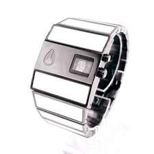 Orologio NIXON THE ROTOLOG acciaio inox bianco/argento senza accessori