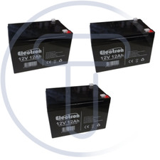 3 BATTERIA PIOMBO 12V 12AH