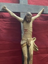 Antico Crocefisso Da Parete In