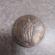 Moneta storica argento 1848 5