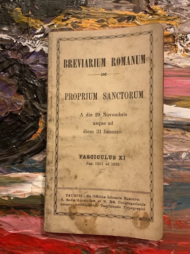 Breviarium romanum proprium - romanum,