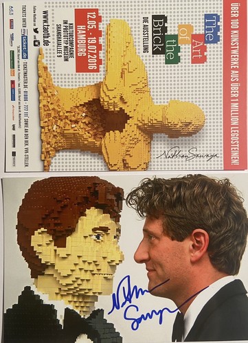 Nathan sawaya firmato - sawaya, lego